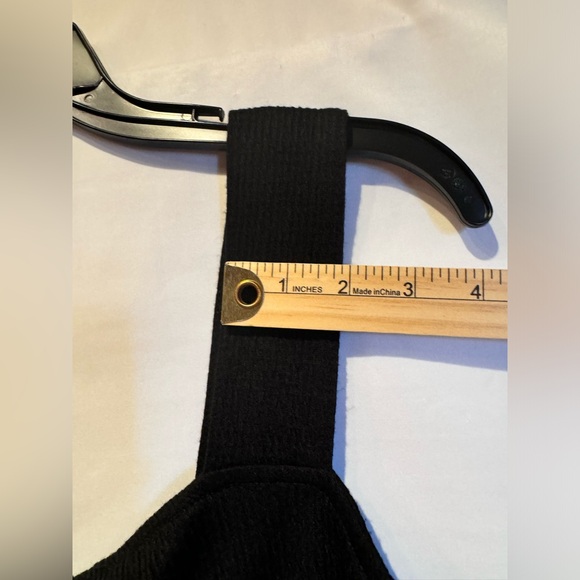 SO black stretchy fit N flare dress size Large- women’s - Picture 3 of 13